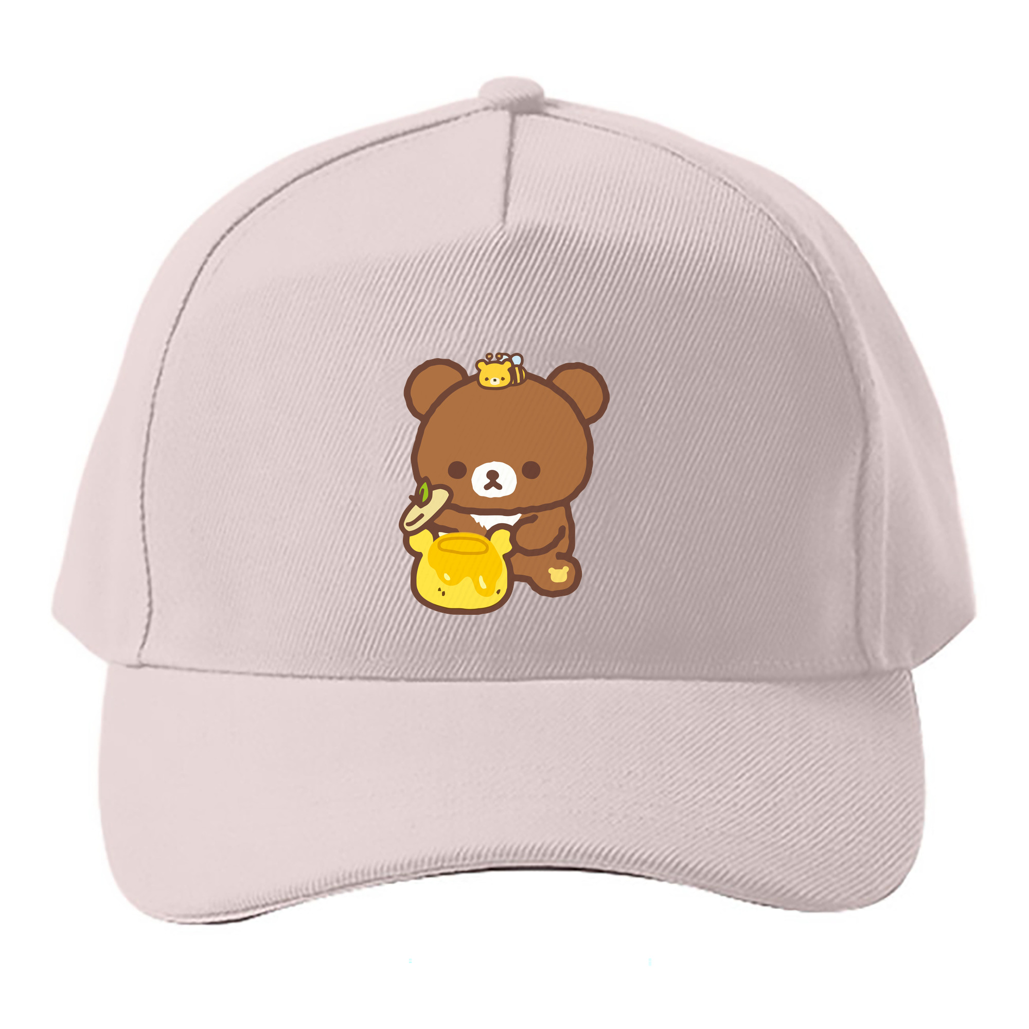 （画像用） リラックマ リラックマ キイロイトリ Rilakkuma Korilakkuma Kiiroitori ベースボールキャップ 綿100％ 男女兼用 帽子 スポーツ